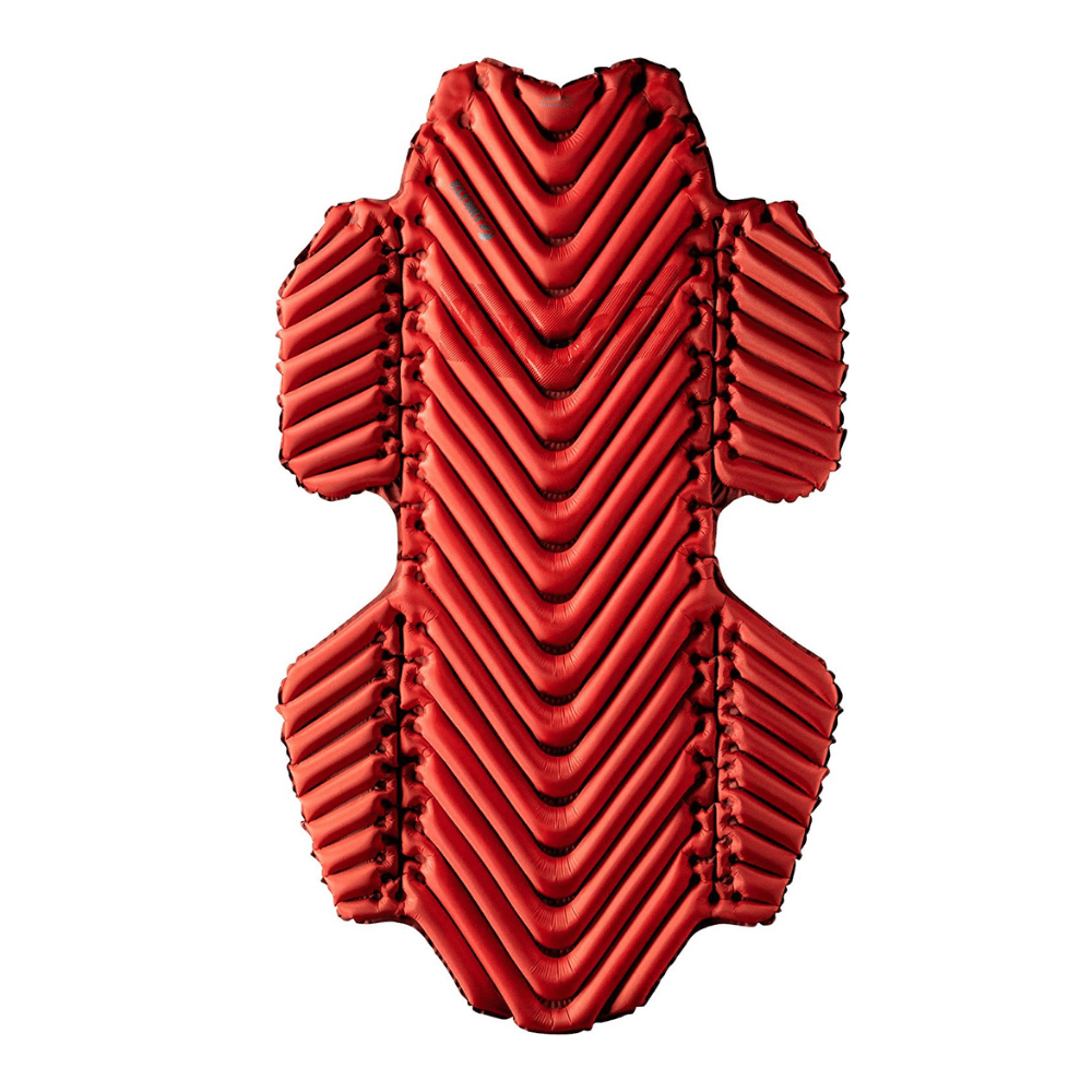 KLYMIT body mapping sleeping pad.