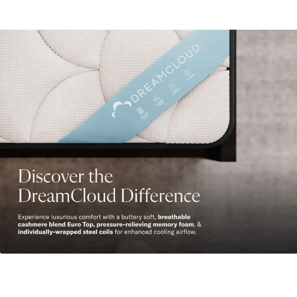 DreamCloud Premier cooling sleep surface