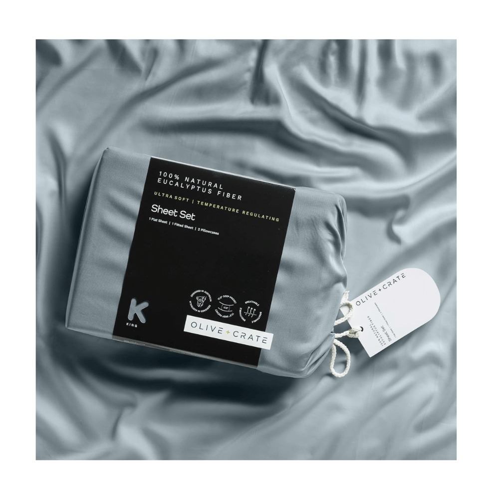 Olive Crate bedding