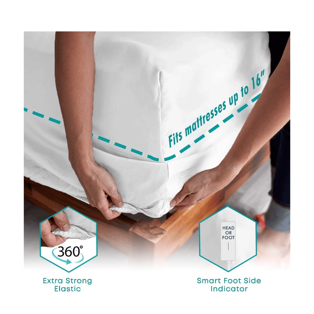 Feather Stitch sheets