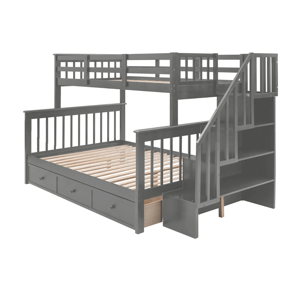 MERITLINE twin-over-full kids bed