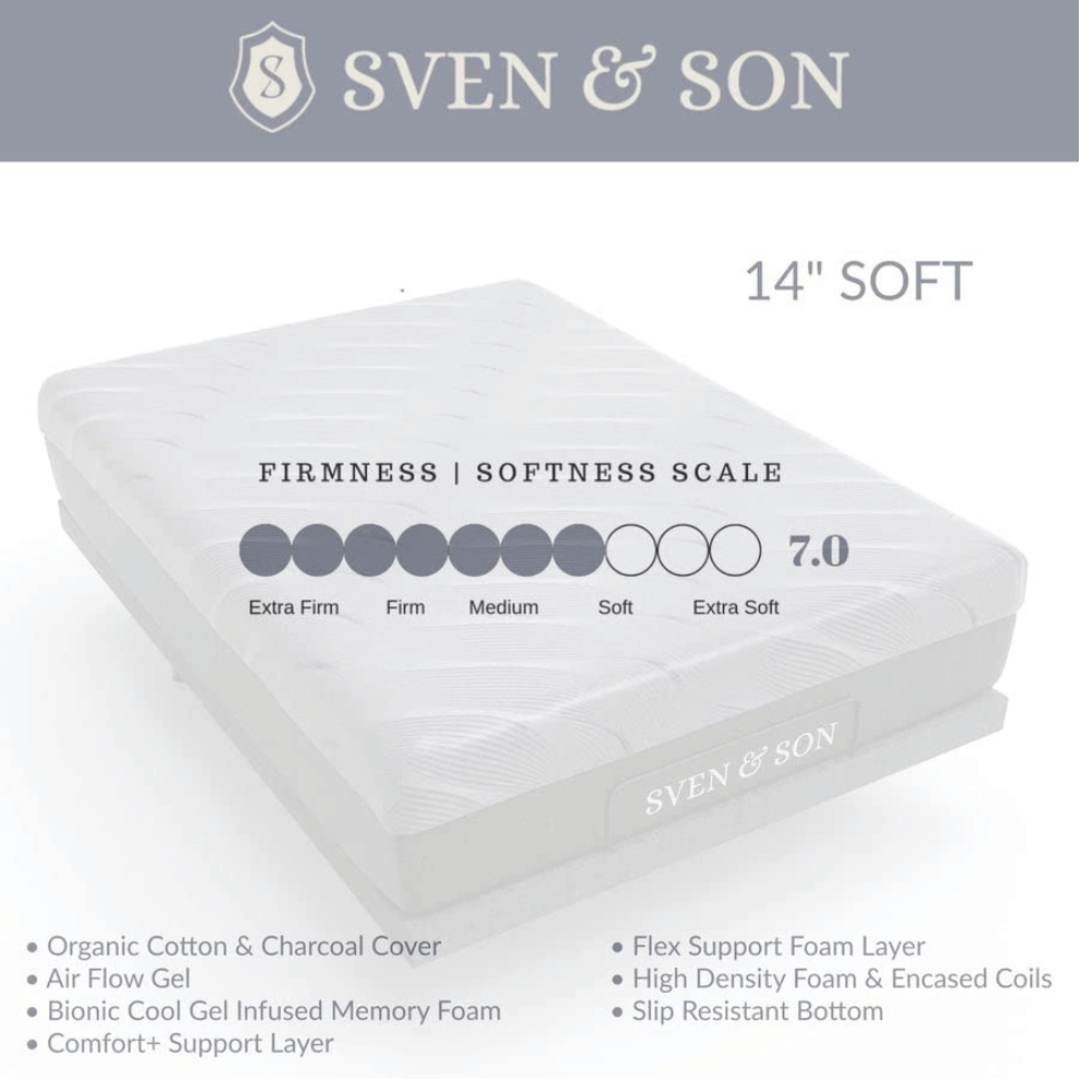 Sven & Son temperature-regulating mattress