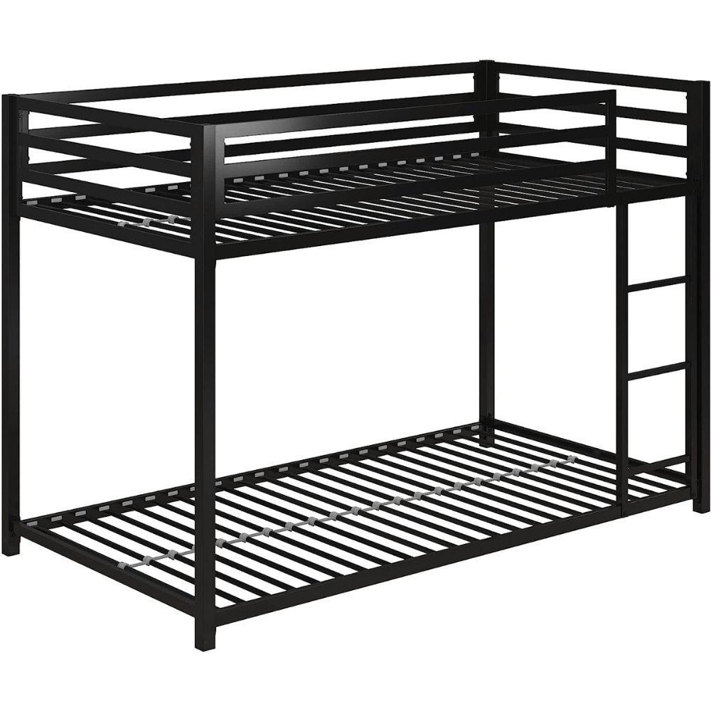 DHP Miles black bunk bed