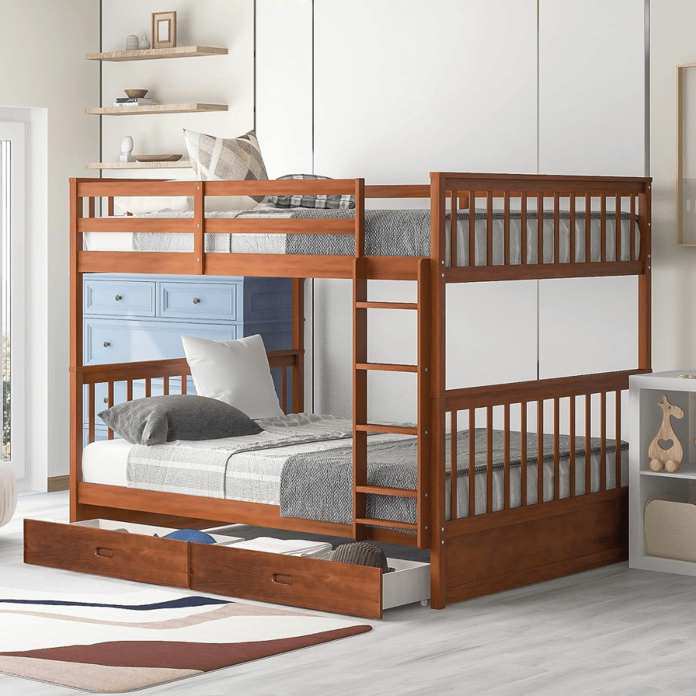 GLORHOME classic style bunk bed