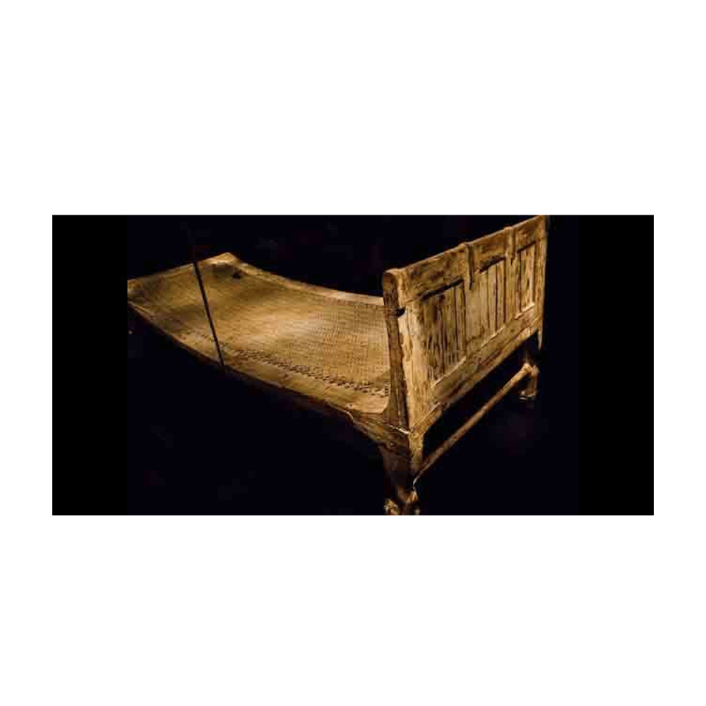Tutankhamun's ancient bed
