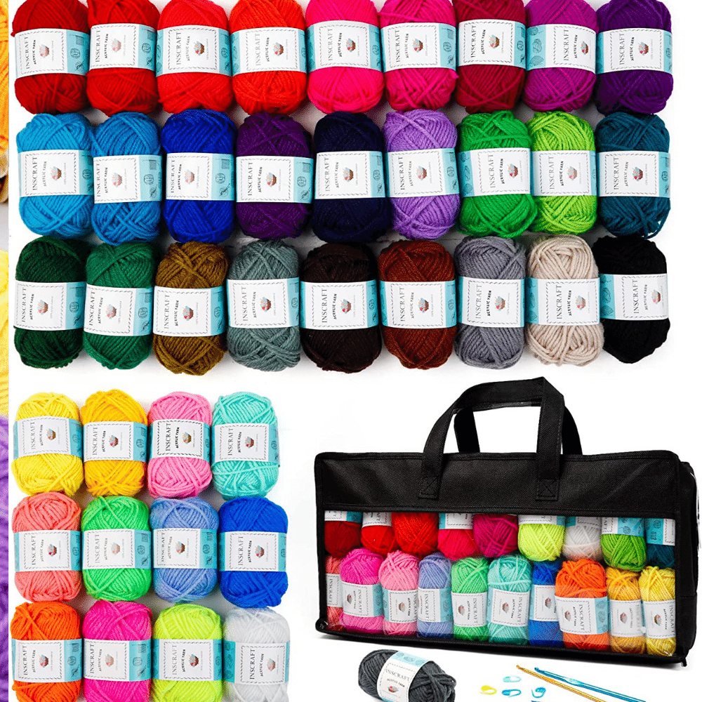 INSCRAFT acrylic yarn for baby blanket