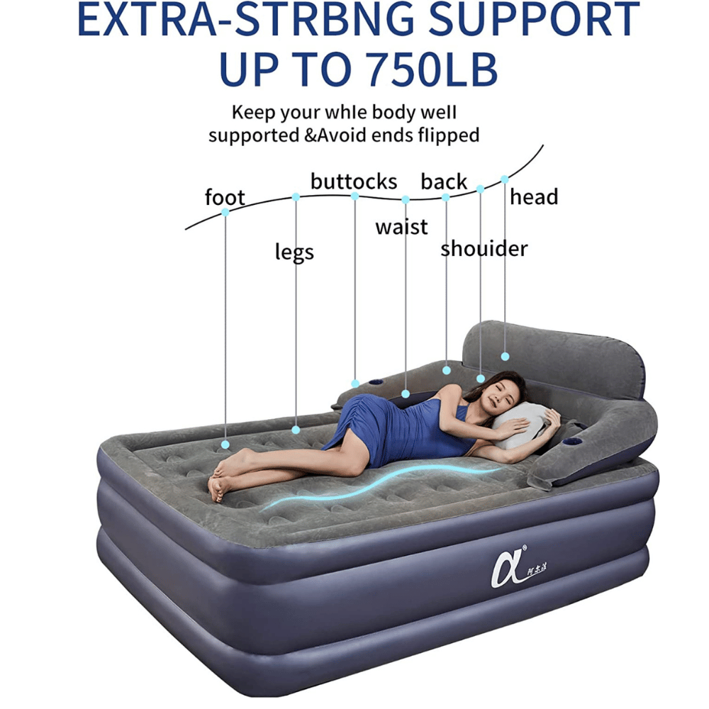 JEASONG headboard inflatable bed