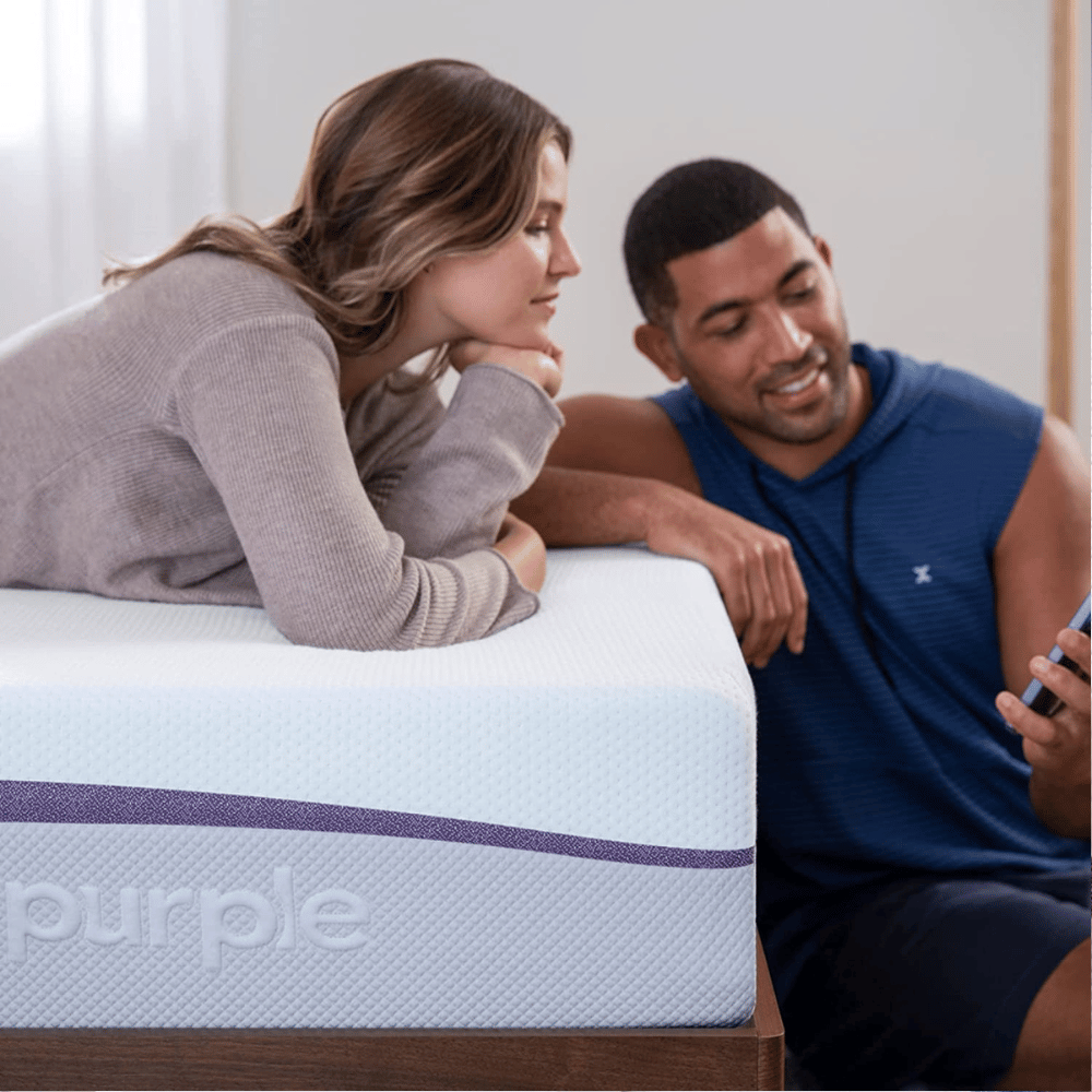 Purple medium-firm adaptive surface