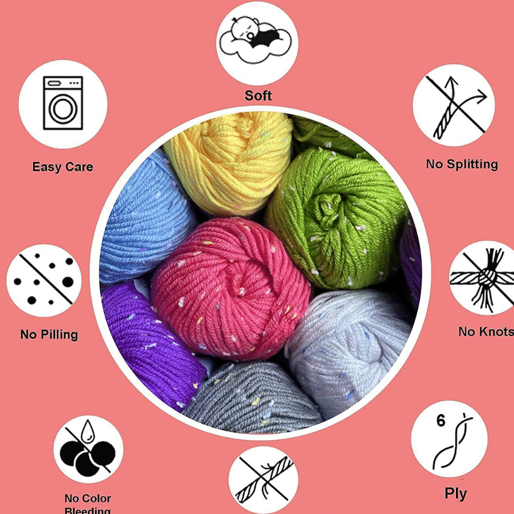 Tweed Twinkles tweed yarn