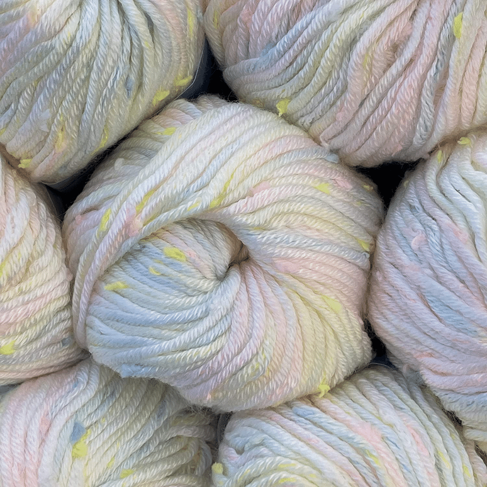 Tweed Twinkles yarn for baby blanket