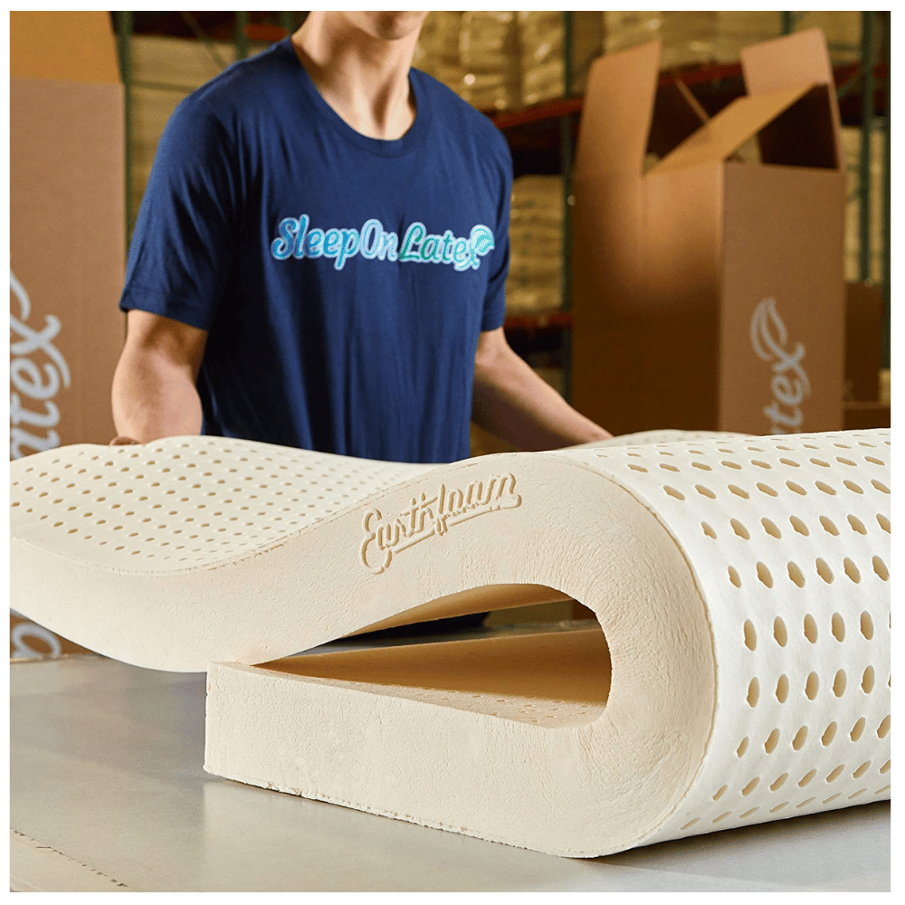 Sleep On Latex natural mattress topper