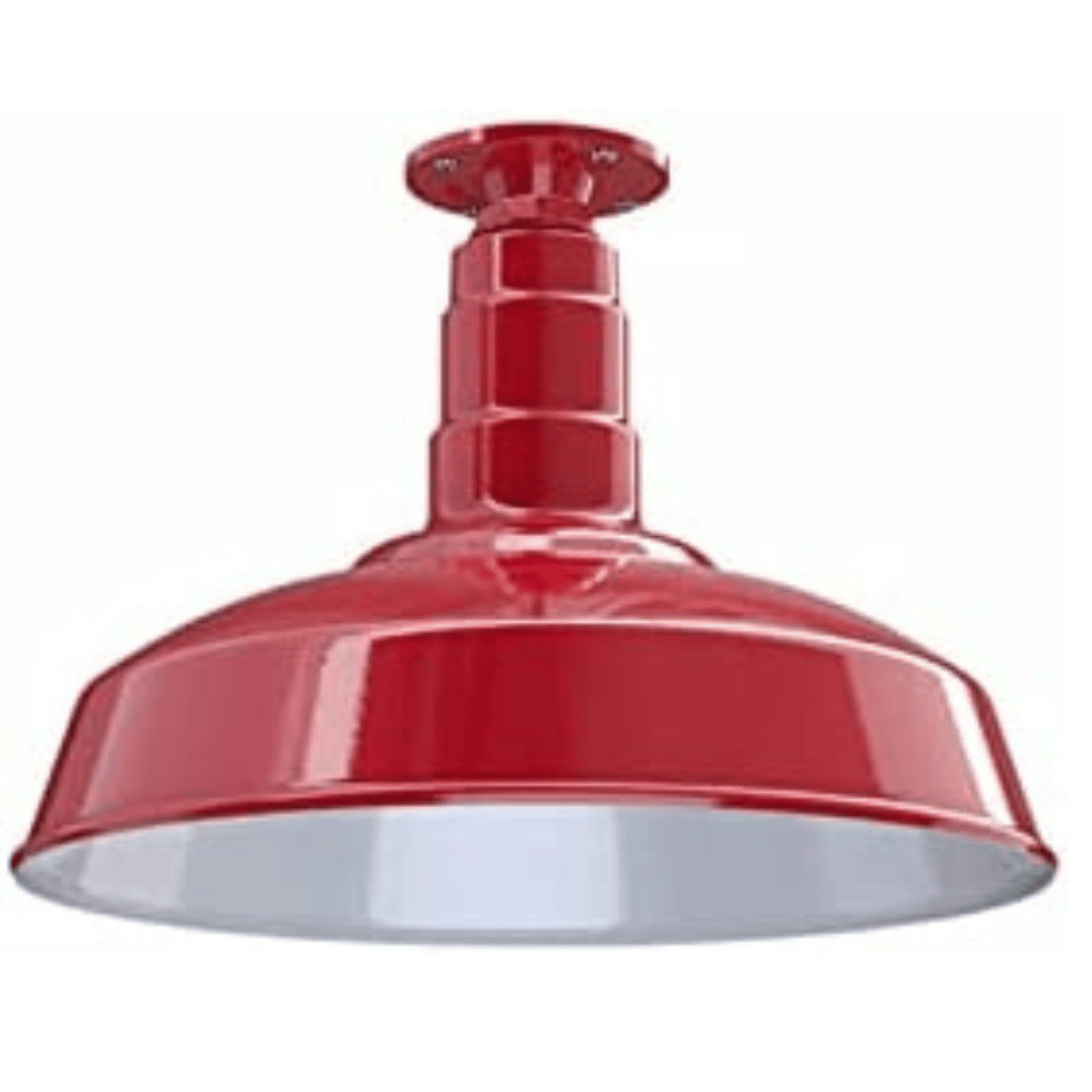 Carson steel red lamp