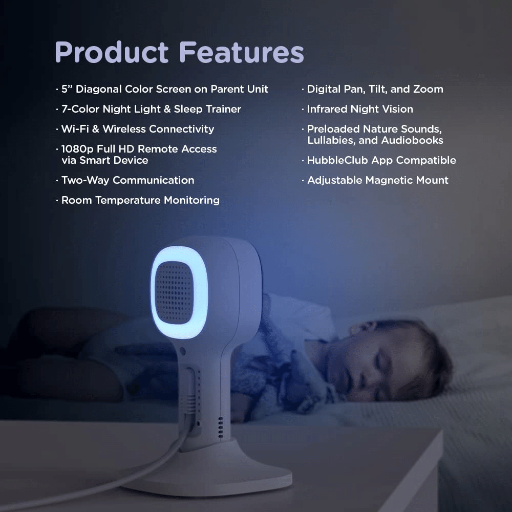 HUBBLE CONNECTED cloud baby monitor