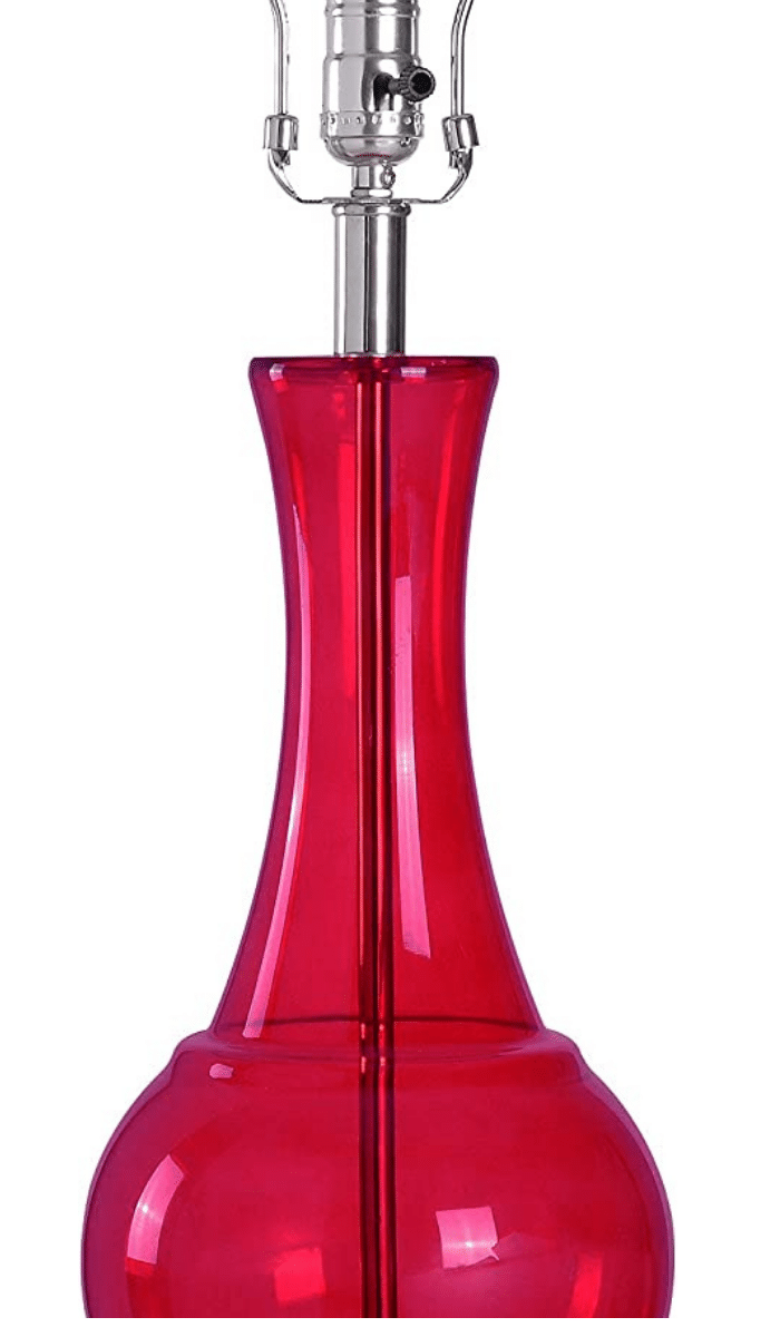 Kenroy unique red lamp