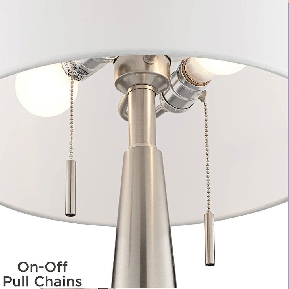 Vicki minimalist red lamp