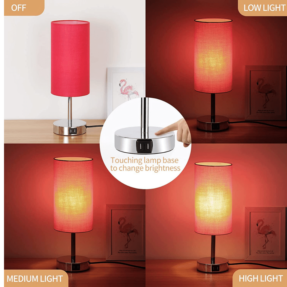 Yarra-Decor modern red lamp