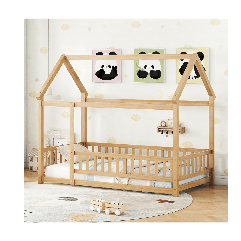 Stylish house bed frame