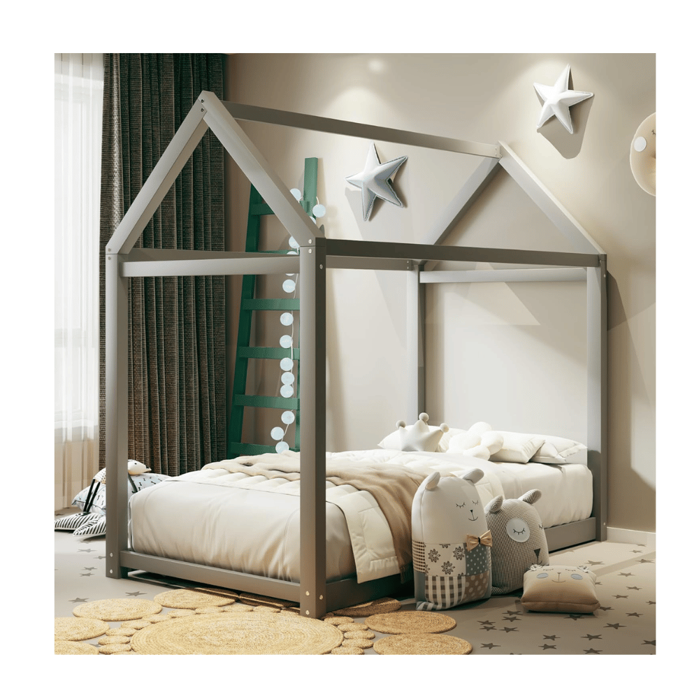 High-quality house frame bed twin