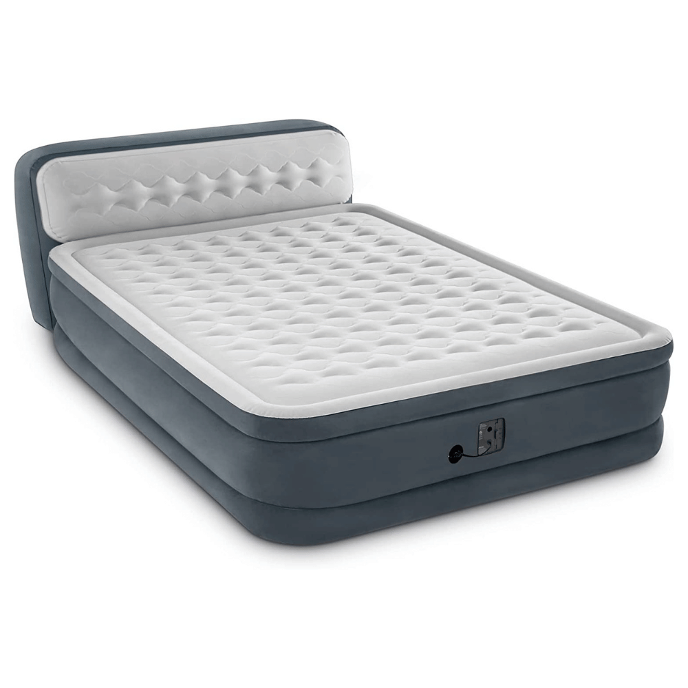 Intex built-in pillow air bed