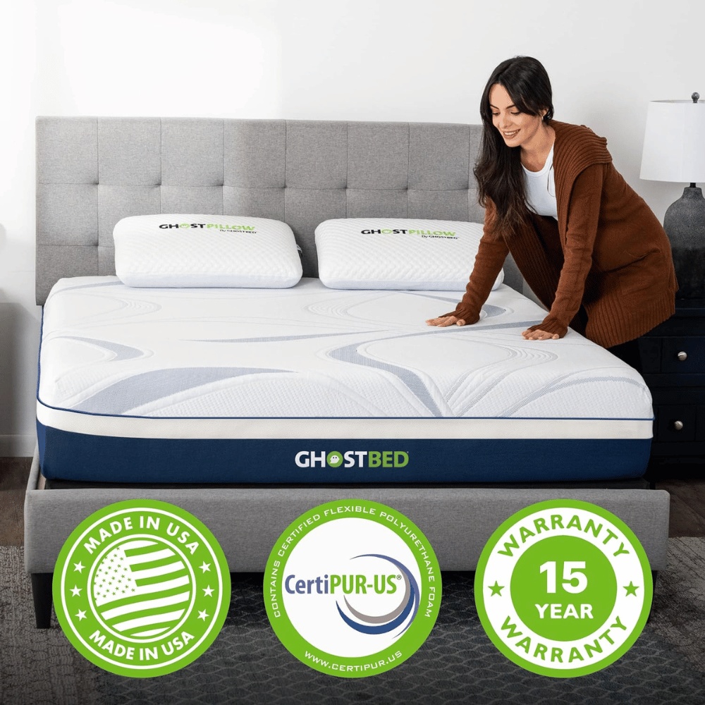 GhostBed advanced cooling bed