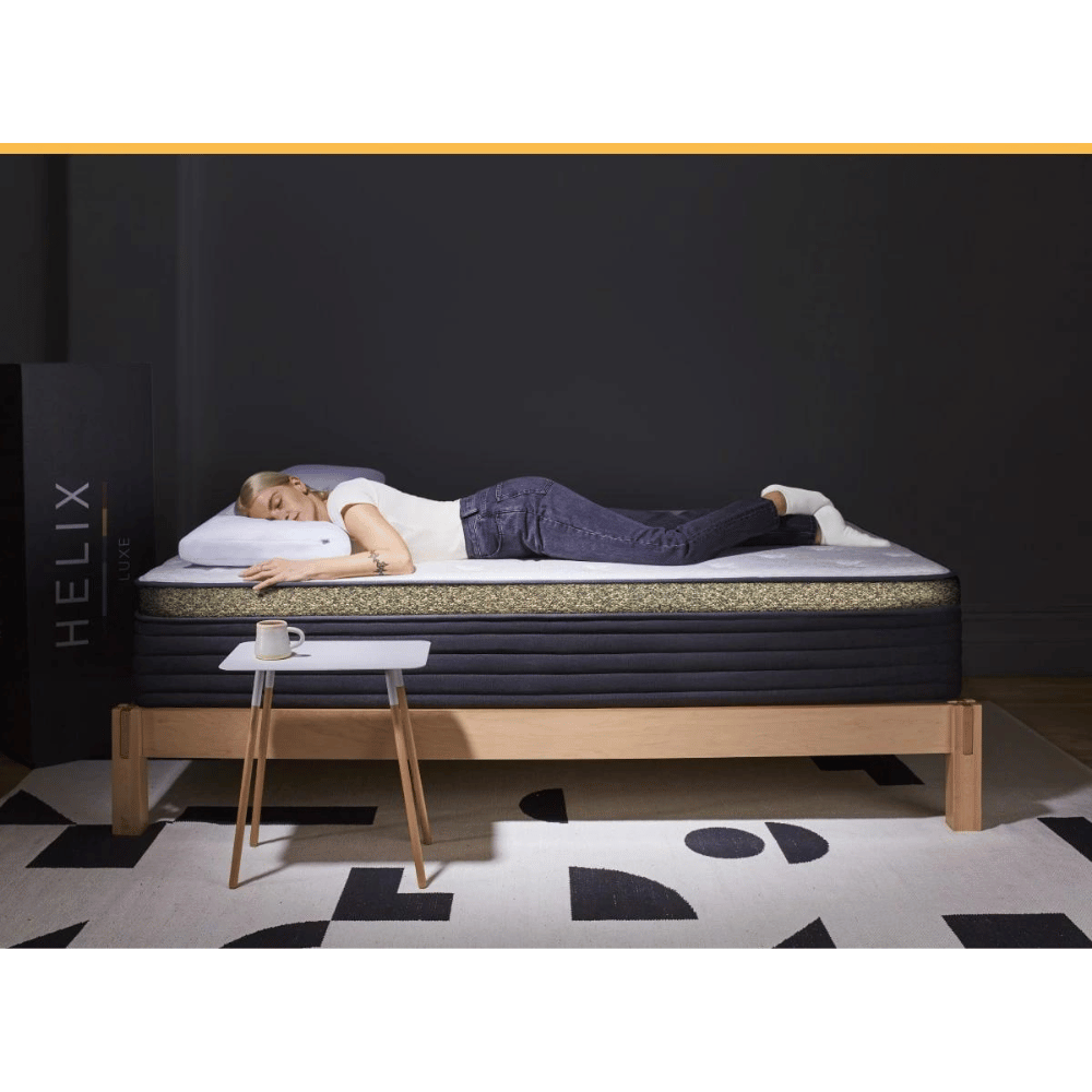 Helix spinal alignment mattress
