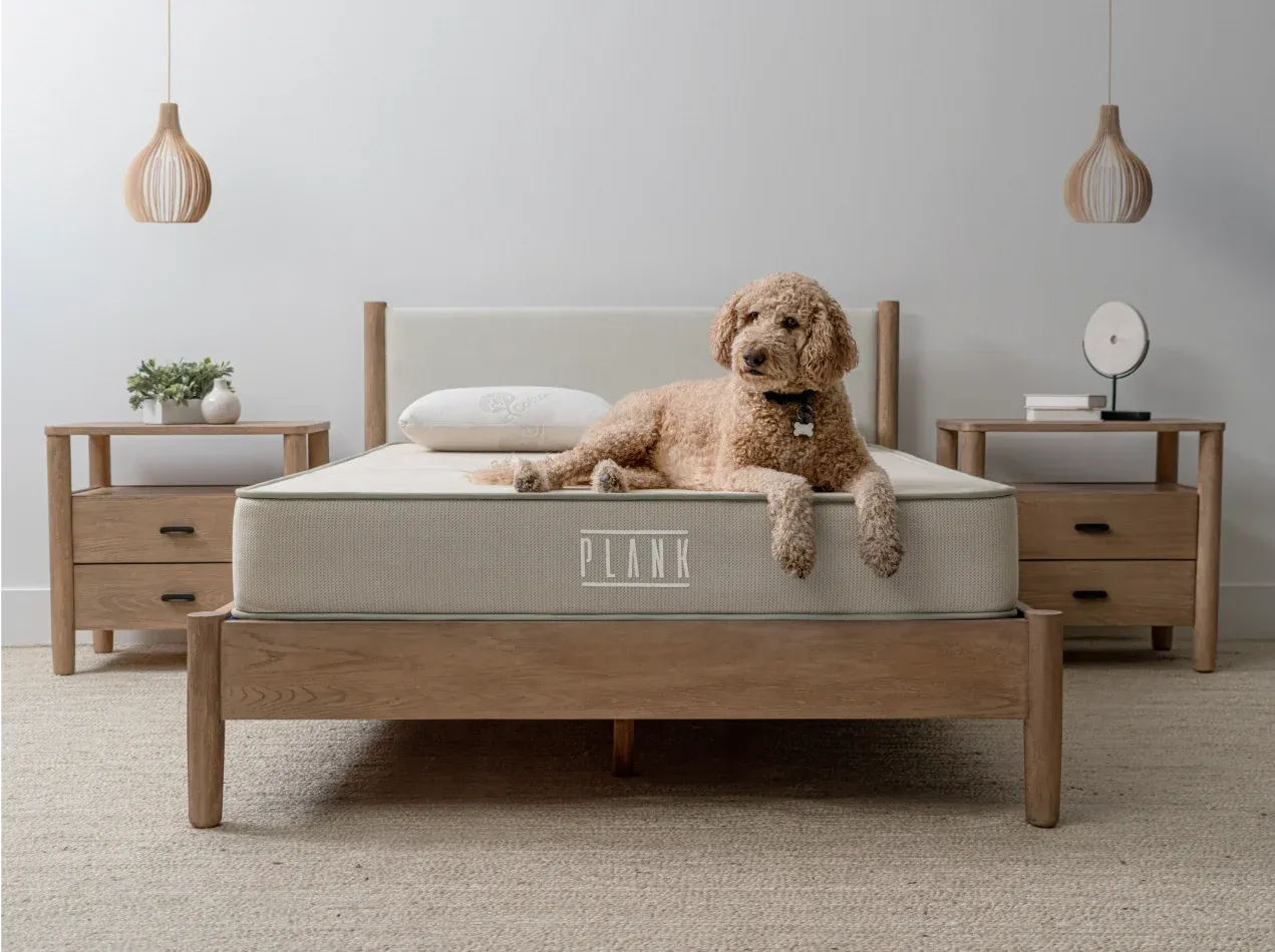 Plank firm sustainable balance bed