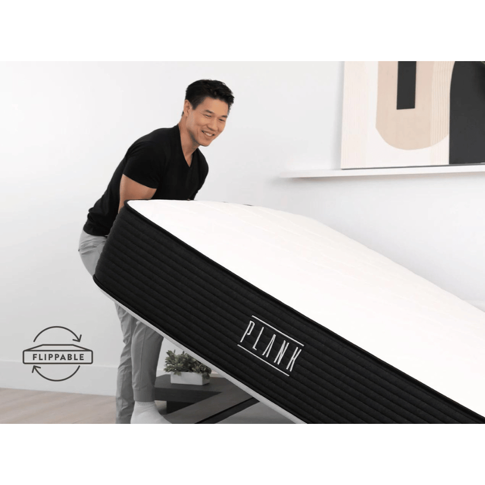 Plank dual-sided firmness bed