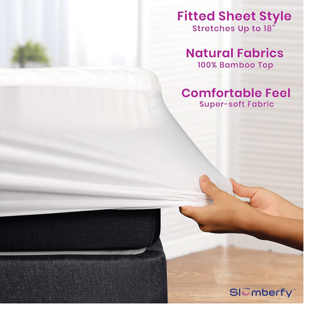 Slumberfy hypoallergenic mattress protector