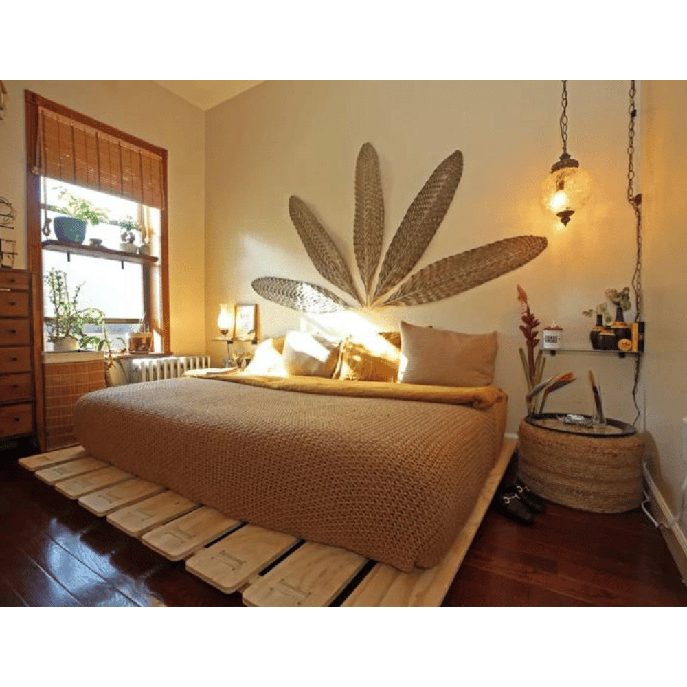 HarmonyWoodCrafts wooden bed frame