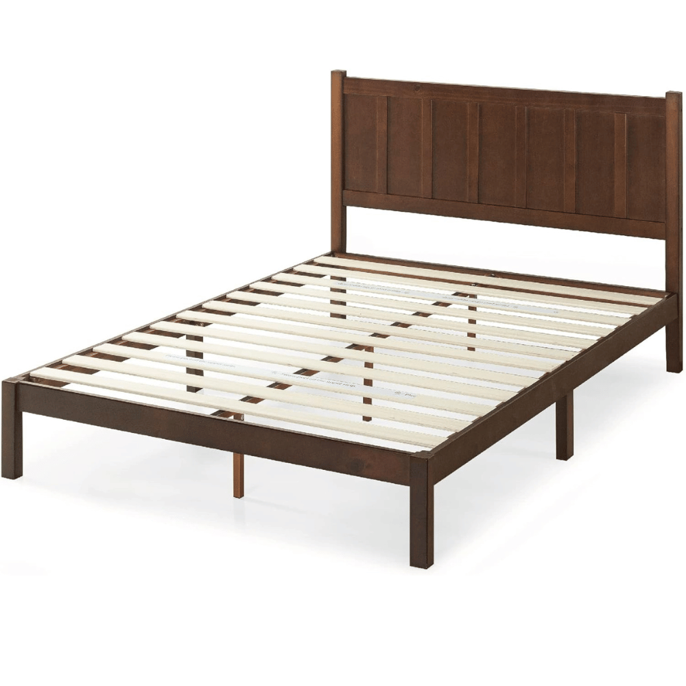 ZINUS Adrian rustic bed frame