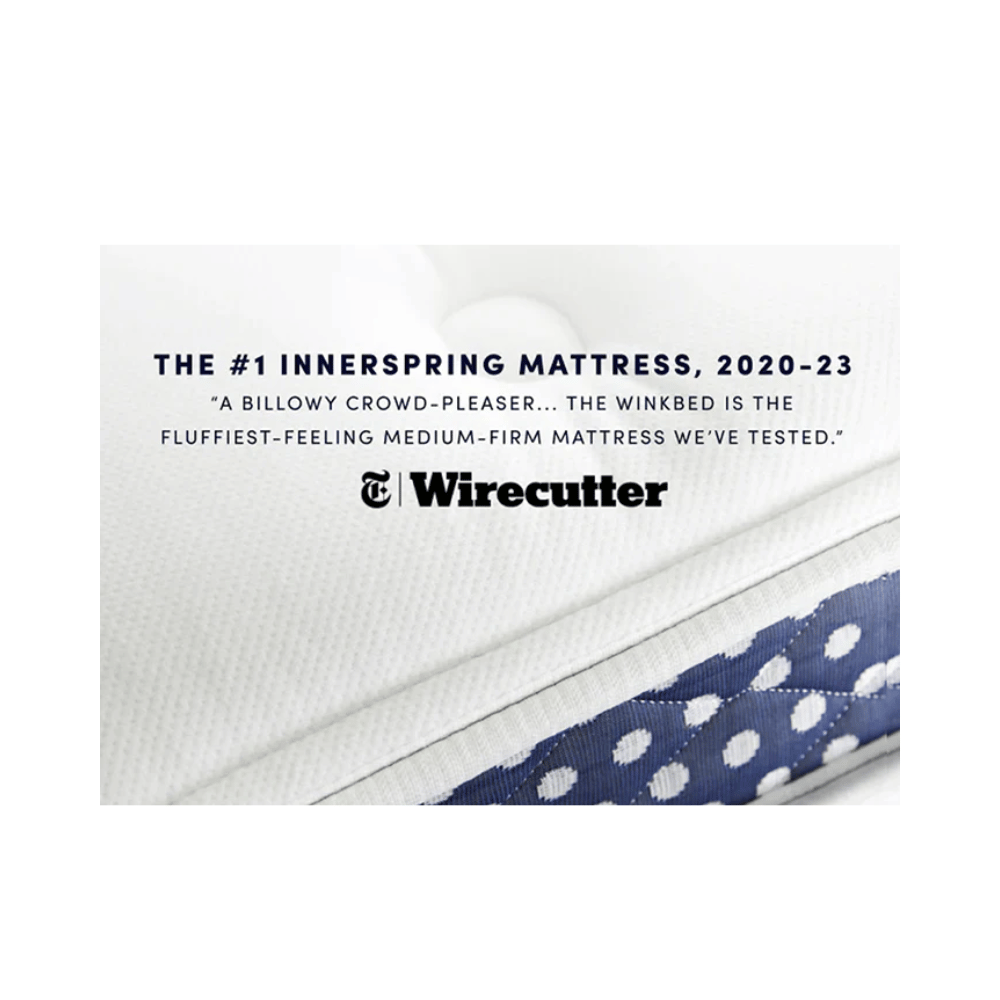  WinkBed mattress spinal alignment bed.