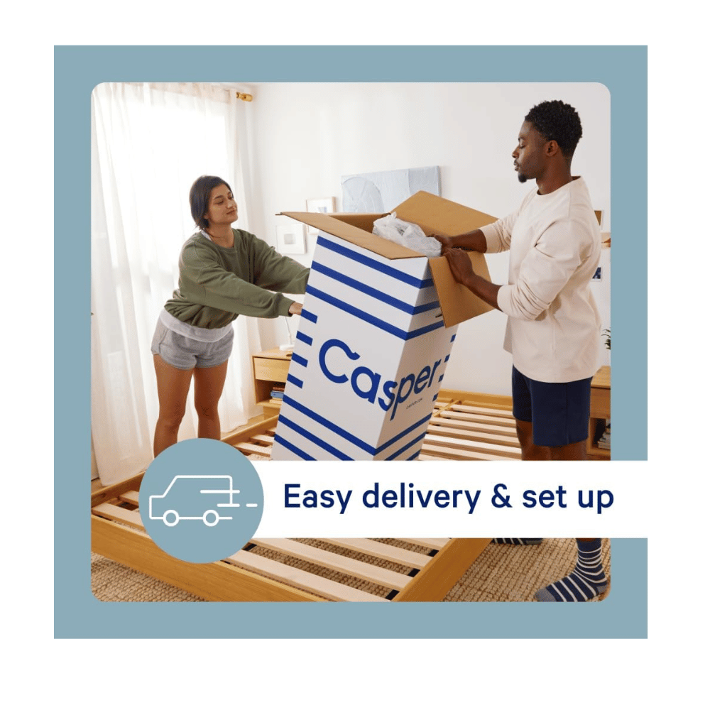 Casper supportive foam mattress