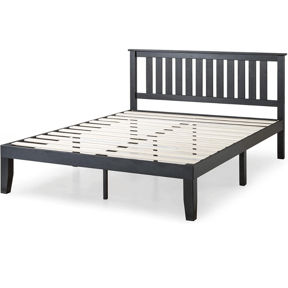 Mellow sturdy wood Queen Bed