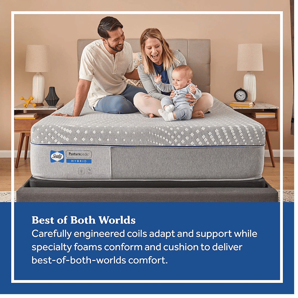 Sealy queen-size foam mattress