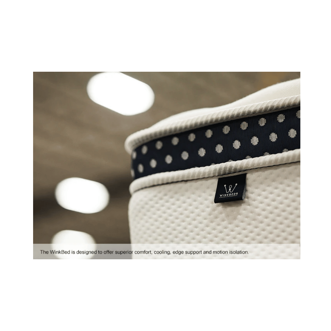 WinkBed mattress pressure relief bed.