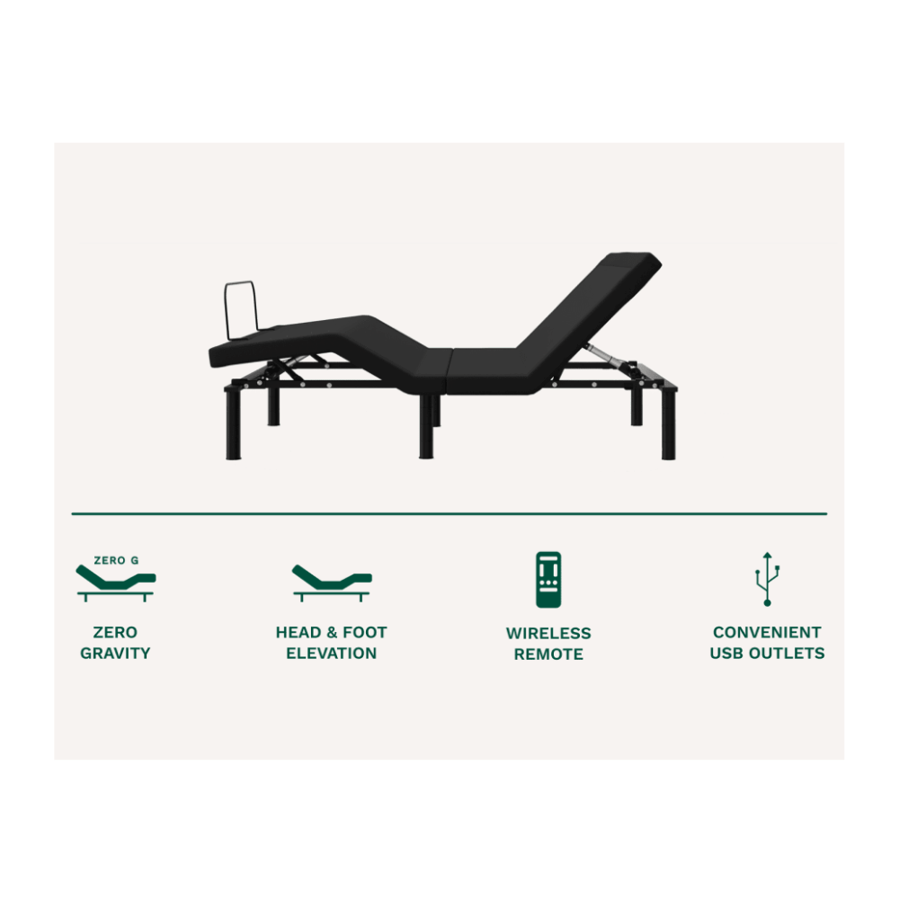 Birch restful sleep bed frame