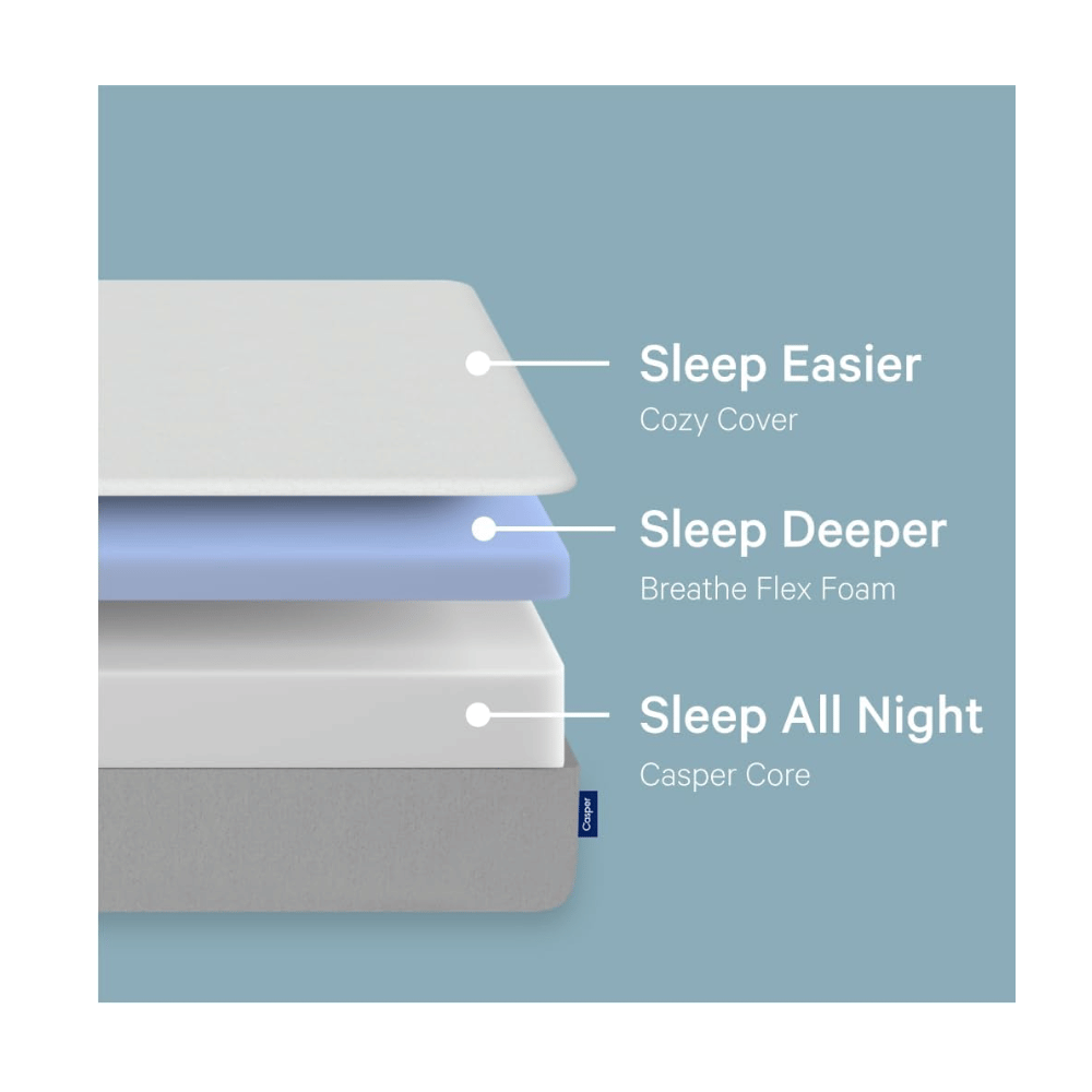 Casper medium-firm foam bed