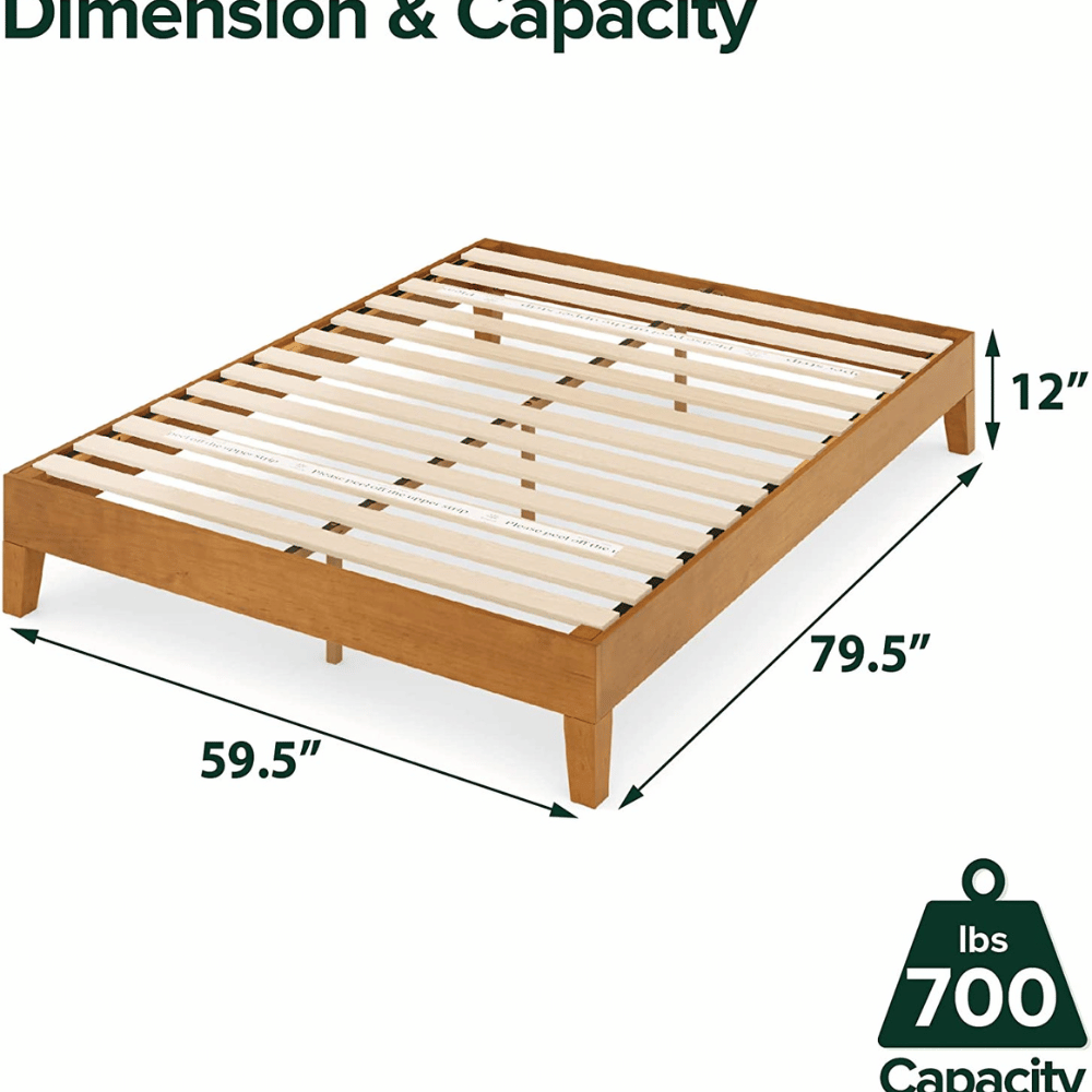 ZINUS stable foundation Queen Bed Frame