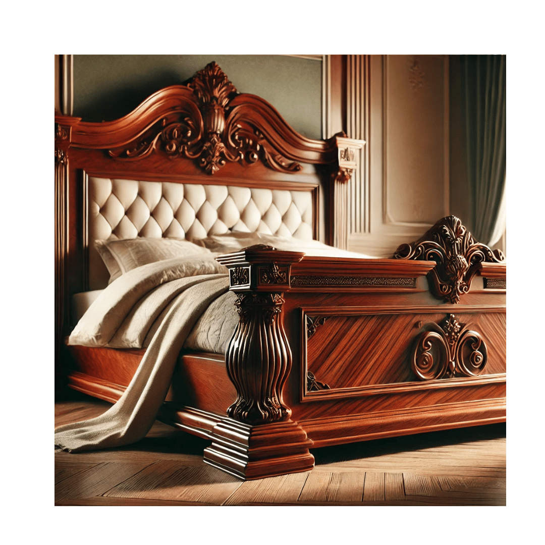 Modern platform bed frame
