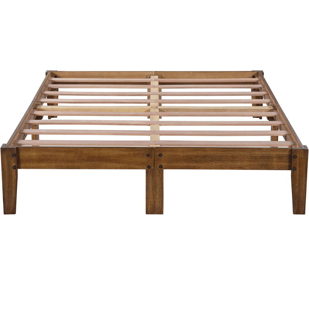 PrimaSleep sturdy wood Queen Bed Frame
