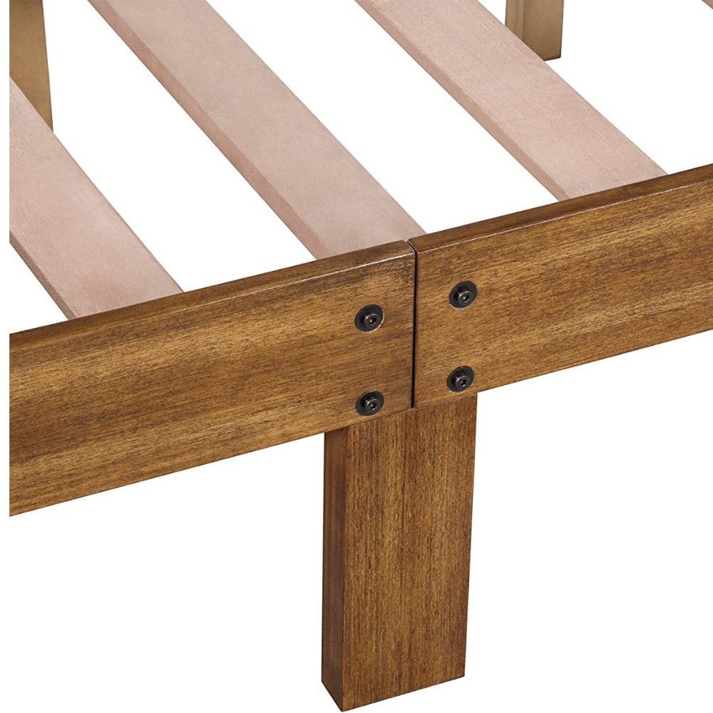 PrimaSleep rustic charm Queen Bed Frame