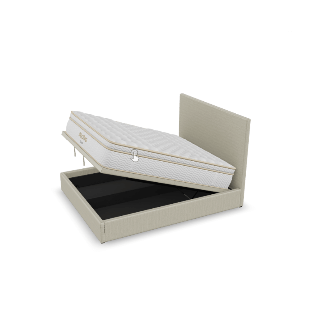 Saatva storag Bed frame