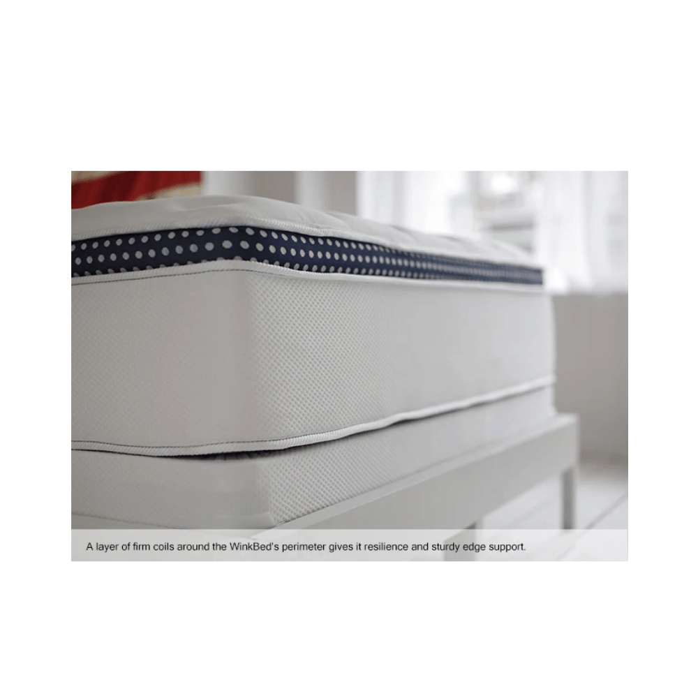 WinkBed mattress hybrid coil bed.