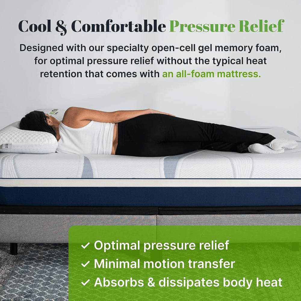 GhostBed memory foam bed