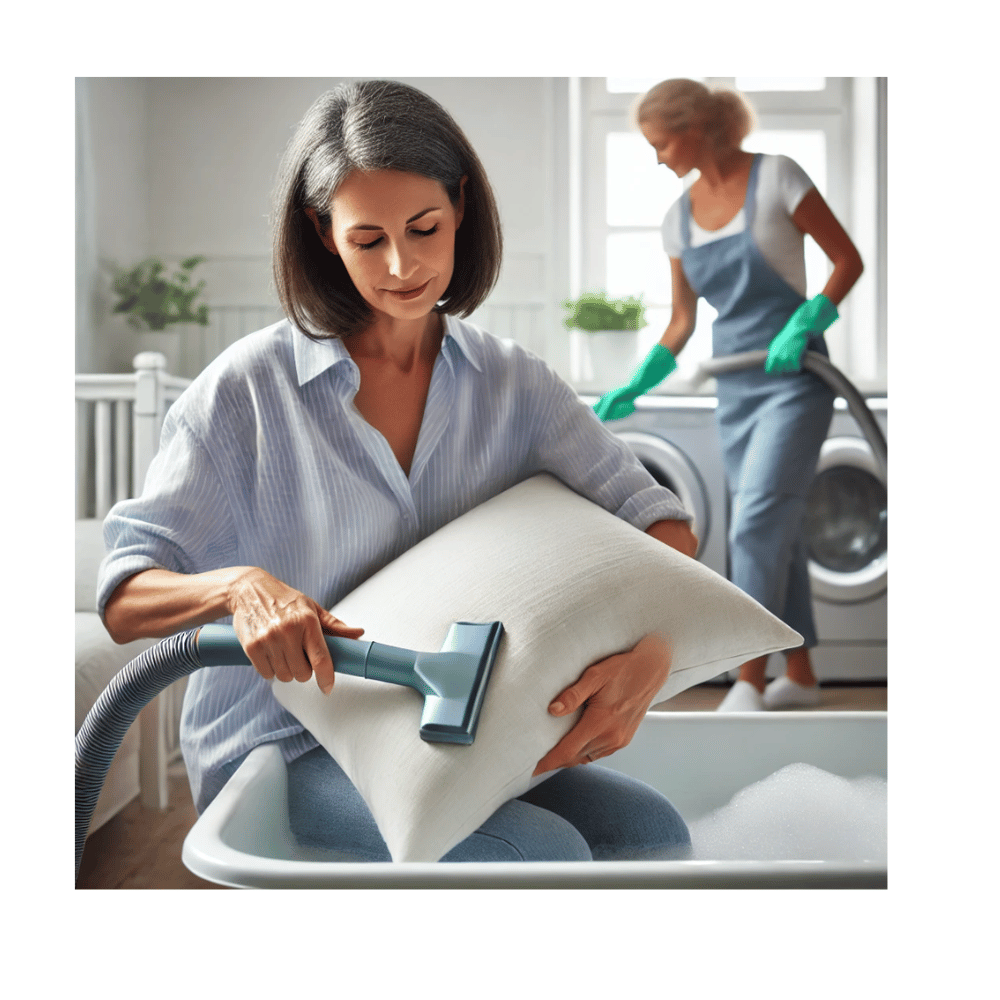 DALL·E fabric care pillow