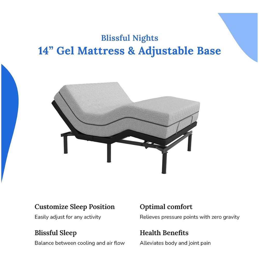 Blissful Nights adjustable bed