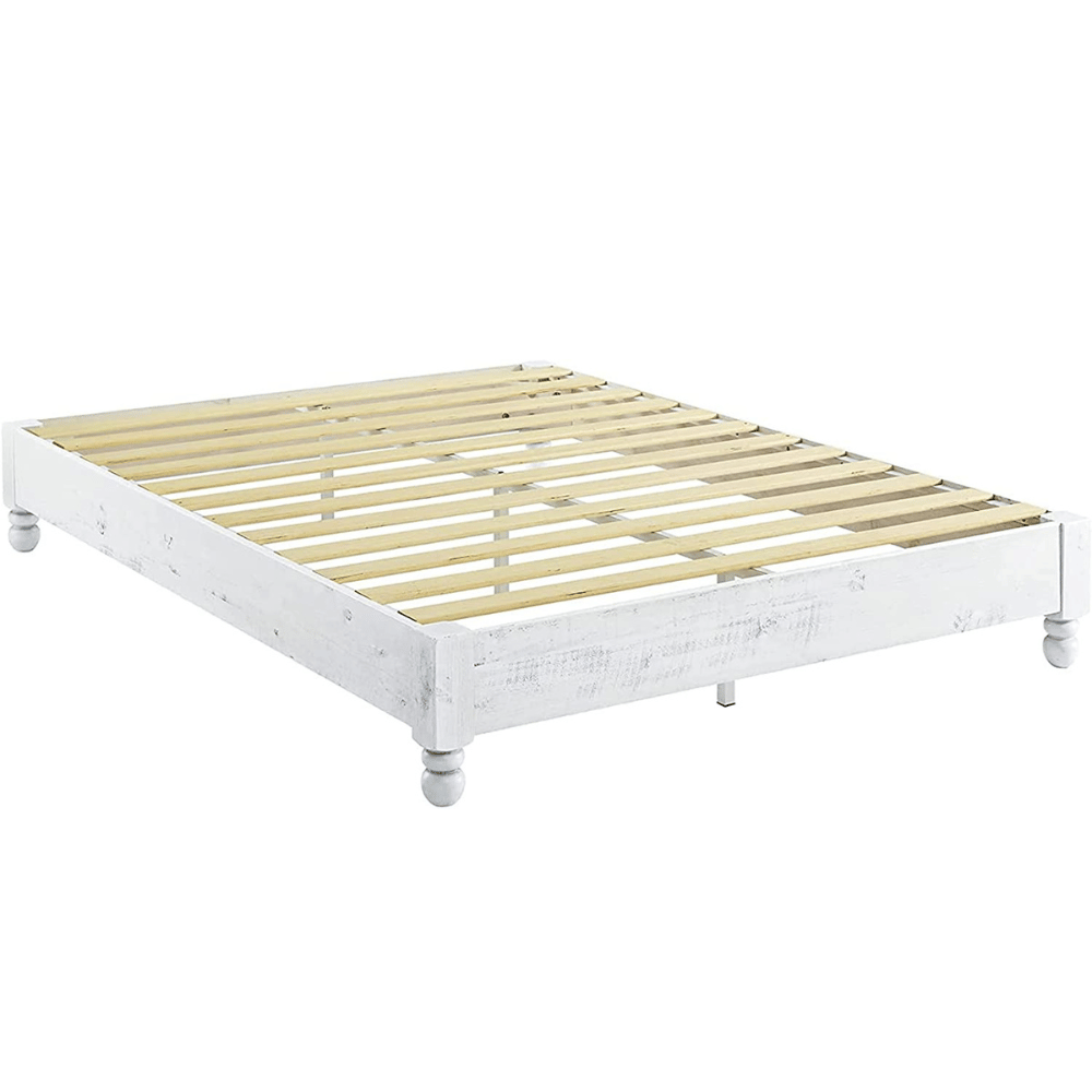 MUSEHOMEINC stable foundation Queen Bed Frame