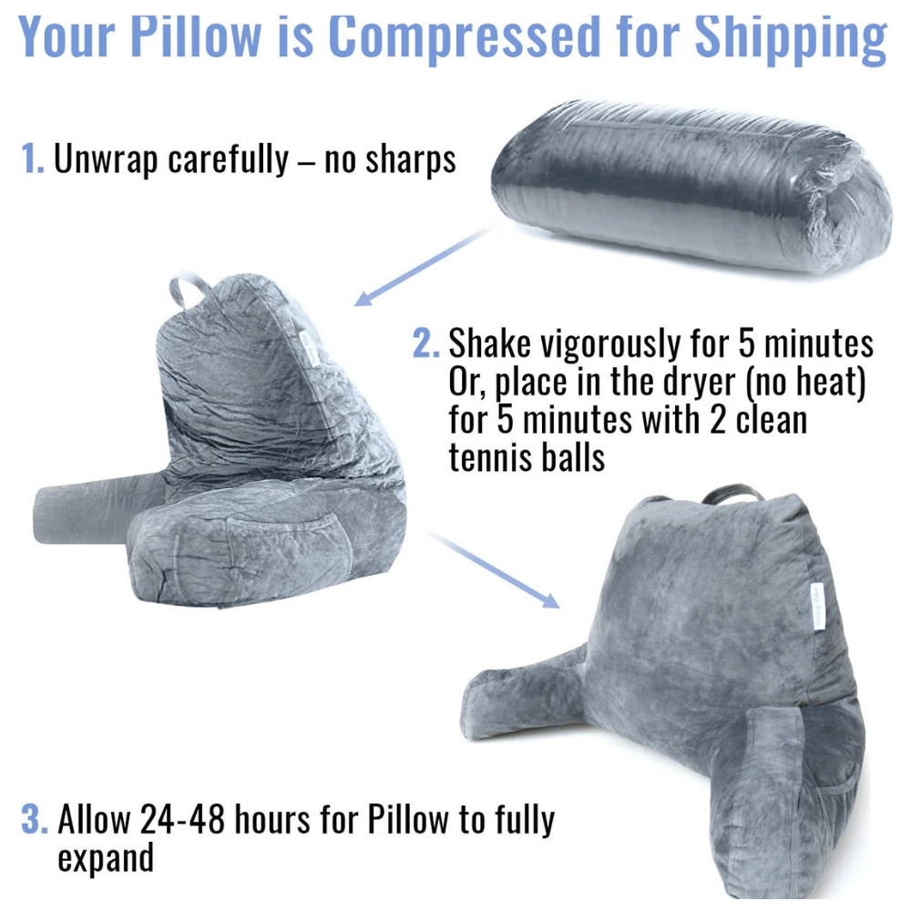 ComfortSpa elevation pillow for back pain