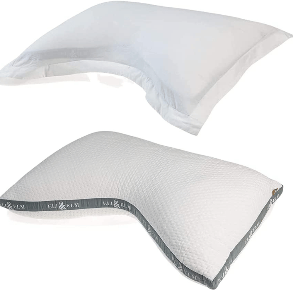 Eli & Elm side sleeping pillow for back pain
