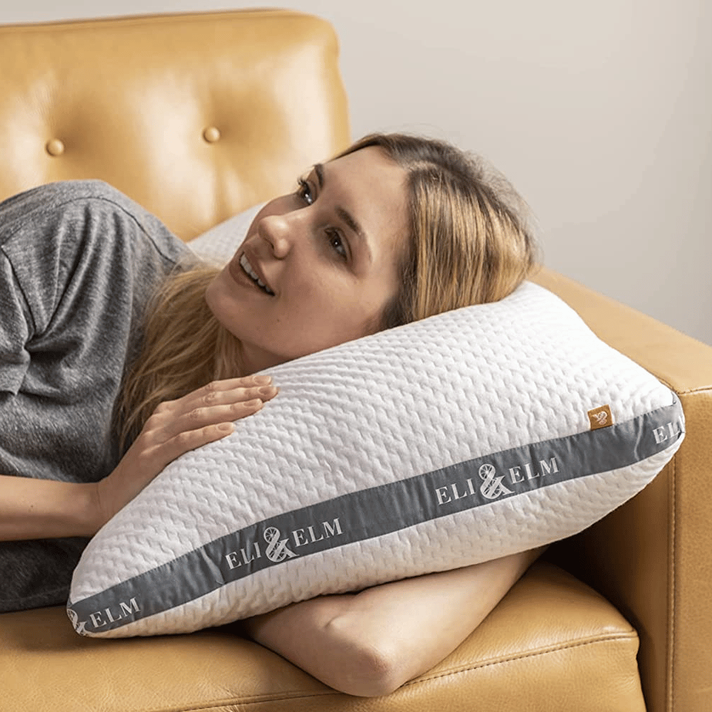 Eli & Elm pressure relief pillow for back pain